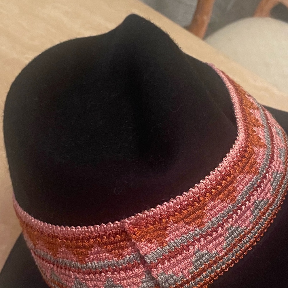 Festival Boho Hat by The Hats Company Wide Brim Filippo Catarzi Made in Italy - Picture 9 of 11